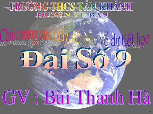 Ôn tập Chương III. Hệ hai phương trình bậc nhất hai ẩn