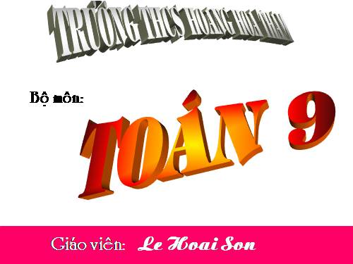 Chương II. §2. Hàm số bậc nhất