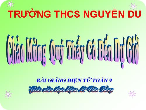 Chương IV. §6. Hệ thức Vi-ét và ứng dụng