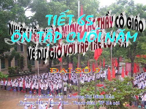 Các bài Luyện tập