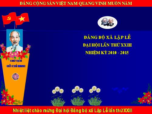 Dai hoi Dang bo nhiem ky 2010-1015