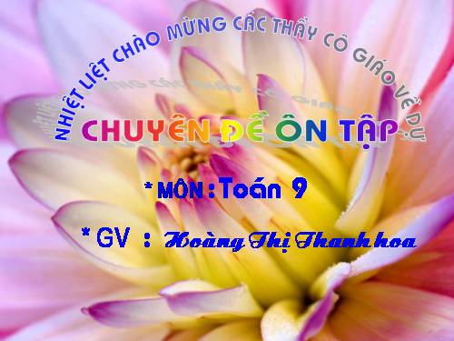 Ôn tập Chương IV. Hàm số y = ax² (a ≠ 0). Phương trình bậc hai một ẩn