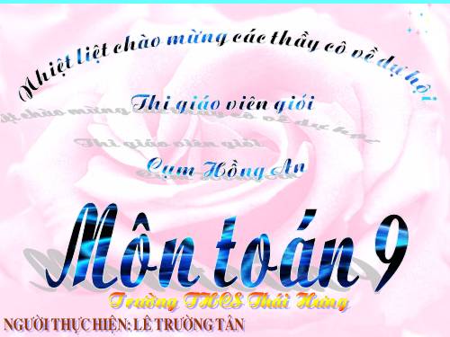 Chương IV. §7. Phương trình quy về phương trình bậc hai