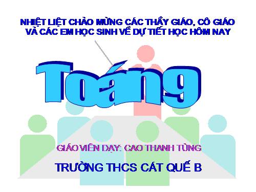 Chương IV. §5. Công thức nghiệm thu gọn