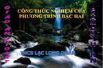 Chương IV. §4. Công thức nghiệm của phương trình bậc hai
