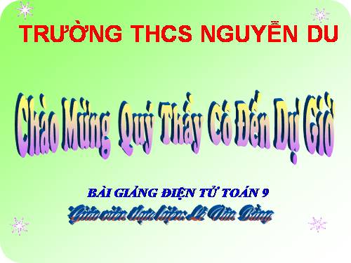 Chương IV. §6. Hệ thức Vi-ét và ứng dụng