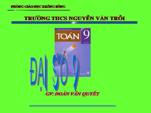 Các bài Luyện tập