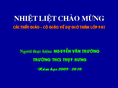Chương II. §5. Hệ số góc của đường thẳng y = ax + b (a ≠ 0)