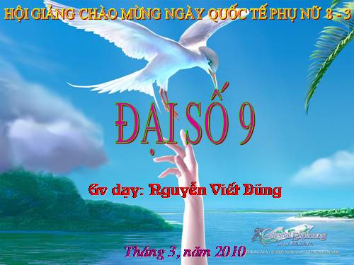 Chương IV. §2. Đồ thị của hàm số y = ax² (a ≠ 0)