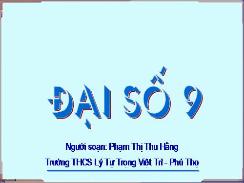 Chương IV. §5. Công thức nghiệm thu gọn