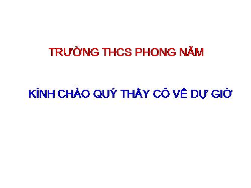 Các bài Luyện tập