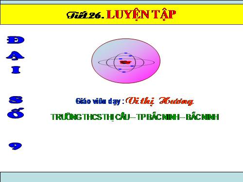 Các bài Luyện tập