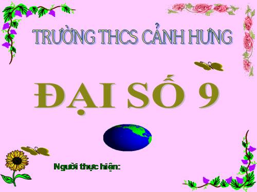 Chương II. §5. Hệ số góc của đường thẳng y = ax + b (a ≠ 0)