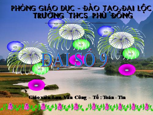 Chương II. §2. Hàm số bậc nhất