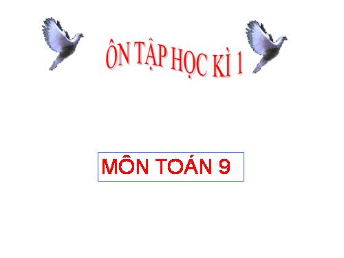 Chương I. §1. Căn bậc hai