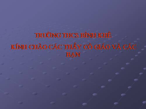 Chương IV. §3. Phương trình bậc hai một ẩn