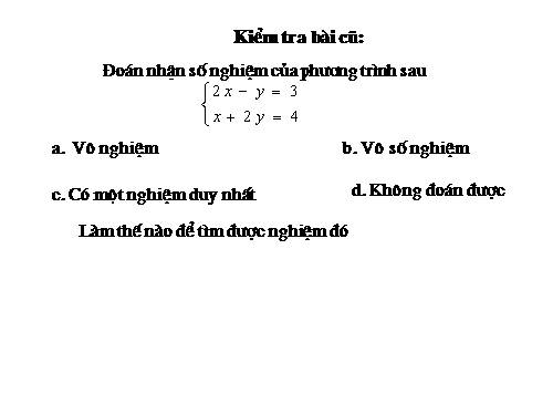 Chương III. §3. Giải hệ phương trình bằng phương pháp thế