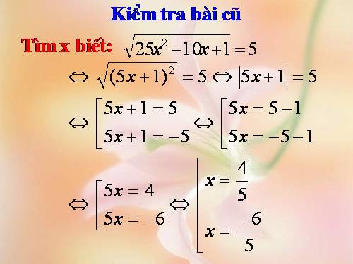 Chương I. §5. Bảng căn bậc hai