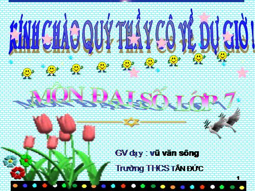 Chương II. §3. Đồ thị của hàm số y = ax + b (a ≠ 0)