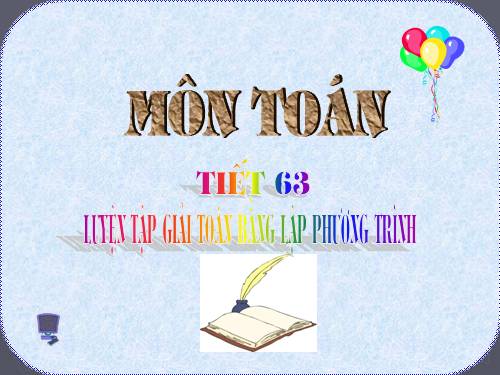 Các bài Luyện tập