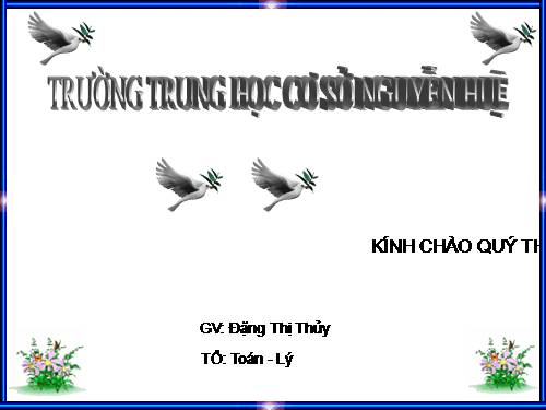 Chương II. §2. Hàm số bậc nhất