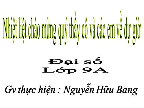 Chương III. §2. Hệ hai phương trình bậc nhất hai ẩn