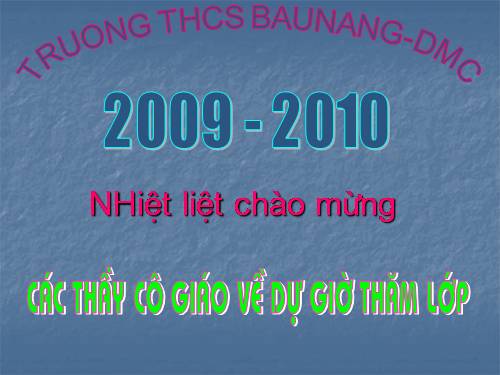 Chương II. §4. Đường thẳng song song và đường thẳng cắt nhau