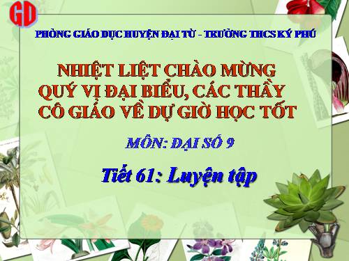 Các bài Luyện tập