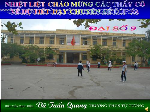 Chương III. §2. Hệ hai phương trình bậc nhất hai ẩn