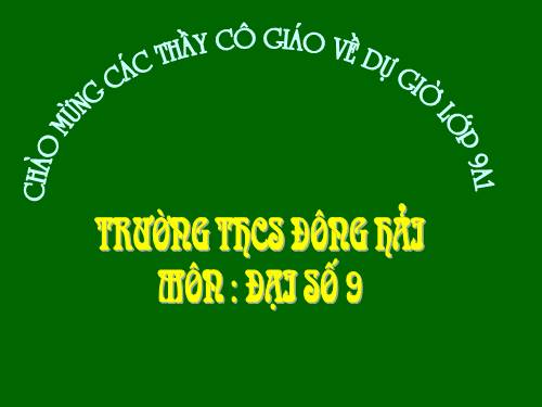 Chương II. §2. Hàm số bậc nhất