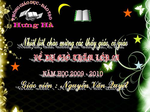Chương II. §4. Đường thẳng song song và đường thẳng cắt nhau