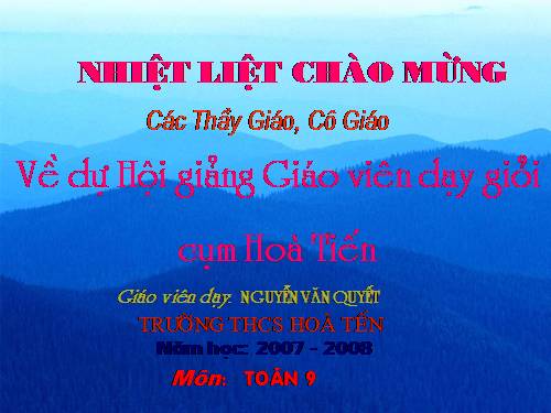 Chương IV. §6. Hệ thức Vi-ét và ứng dụng