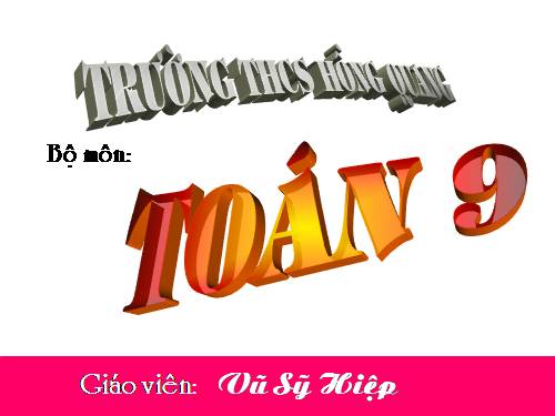 Chương II. §2. Hàm số bậc nhất