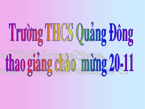 Chương II. §5. Hệ số góc của đường thẳng y = ax + b (a ≠ 0)