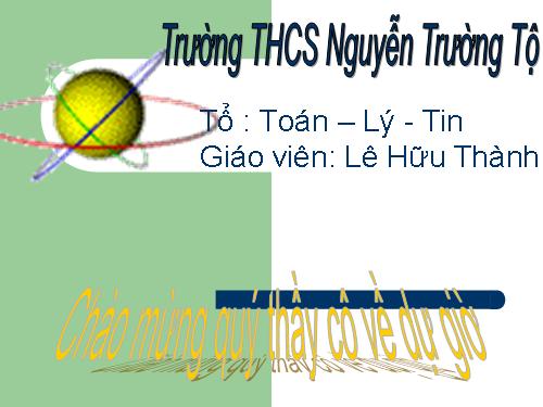 Chương II. §3. Đồ thị của hàm số y = ax + b (a ≠ 0)