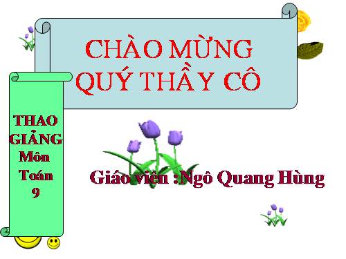 Chương II. §4. Đường thẳng song song và đường thẳng cắt nhau