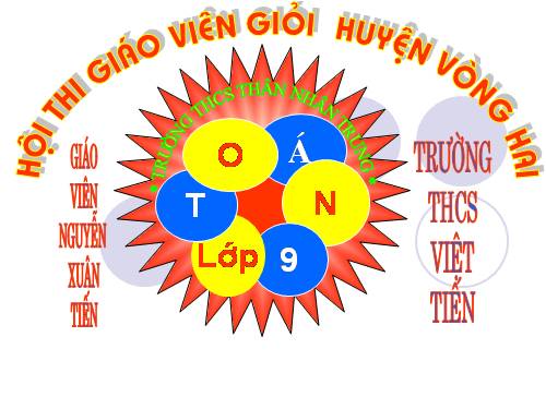 Chương IV. §3. Phương trình bậc hai một ẩn