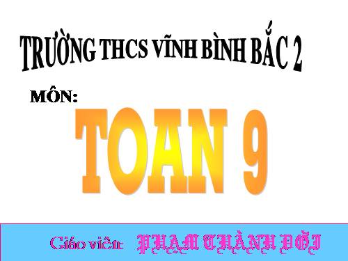 Chương II. §2. Hàm số bậc nhất