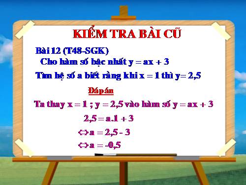 Các bài Luyện tập