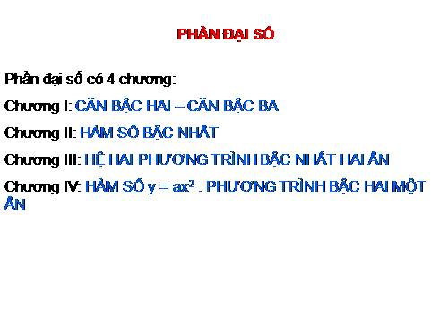 Chương I. §1. Căn bậc hai