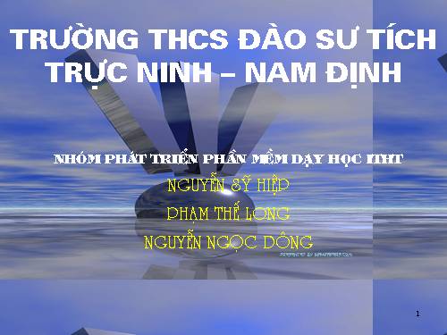 Chương II. §4. Đường thẳng song song và đường thẳng cắt nhau