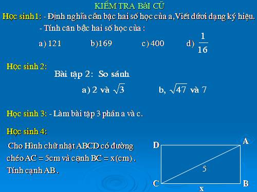 Chương I. §2. Căn thức bậc hai và hằng đẳng thức căn bậc hai của A² = |A|