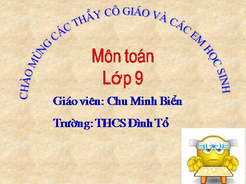 Chương II. §2. Hàm số bậc nhất