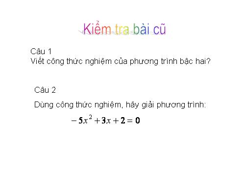 Chương IV. §6. Hệ thức Vi-ét và ứng dụng
