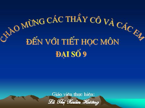 Chương I. §9. Căn bậc ba