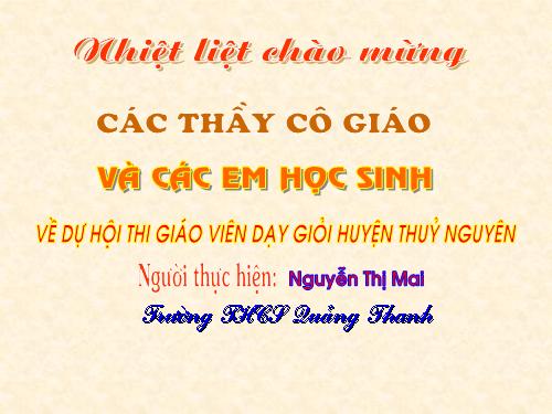 Chương IV. §1. Hàm số y = ax² (a ≠ 0)