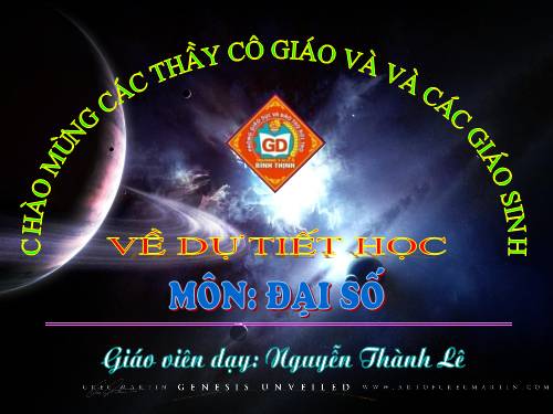 Chương IV. §3. Phương trình bậc hai một ẩn