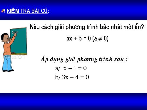 Chương IV. §3. Phương trình bậc hai một ẩn