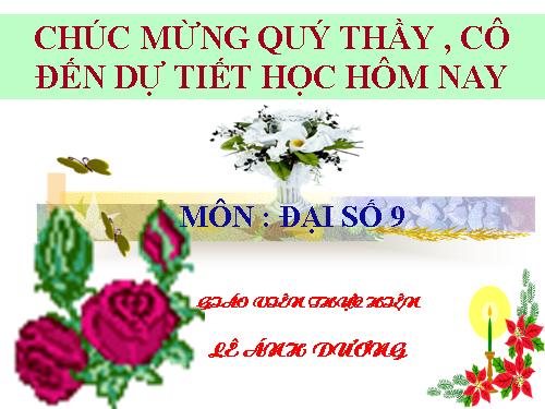 Ôn tập Chương I. Căn bậc hai. Căn bậc ba