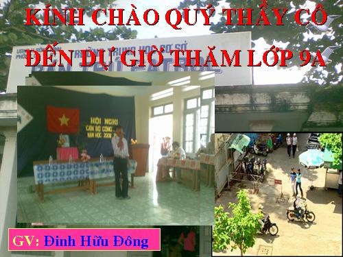 Chương II. §5. Hệ số góc của đường thẳng y = ax + b (a ≠ 0)
